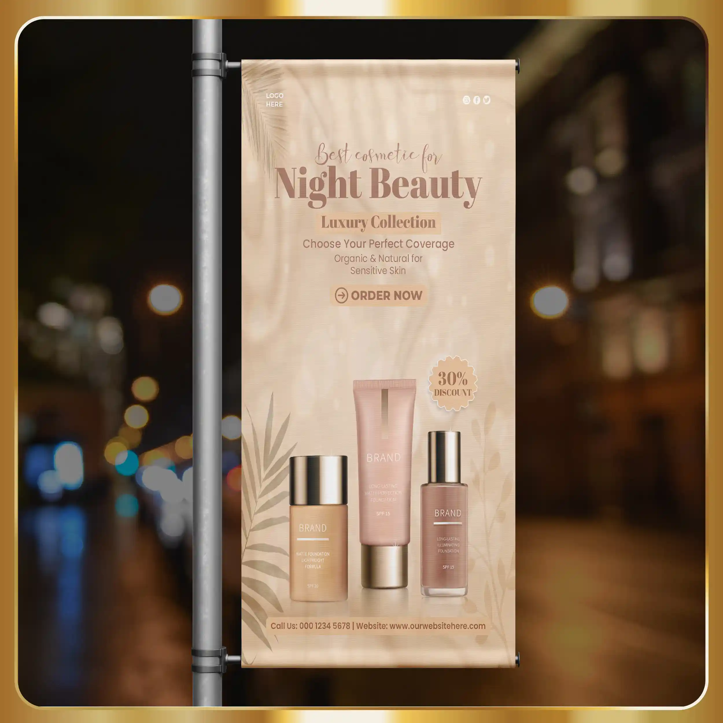 An airport kiosk with information on it.